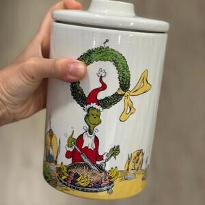 grinch canister double side